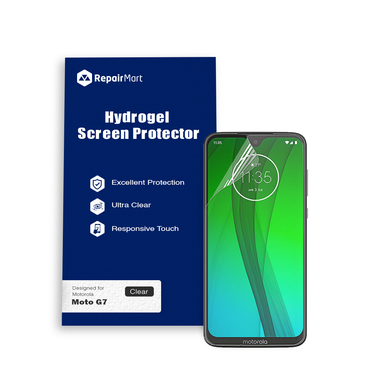 Motorola Moto G7 Compatible Premium Hydrogel Screen Protector With Full Coverage Ultra HD